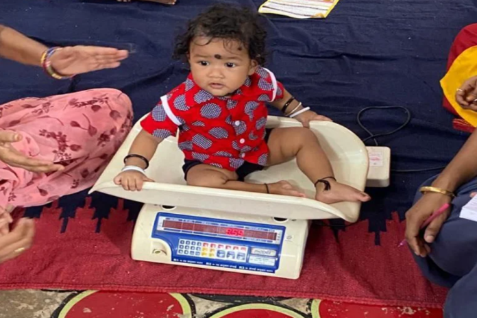 आंगनबाड़ी केंद्रों में अगले माह की पहली तारीख से वजन त्यौहार शुरू...